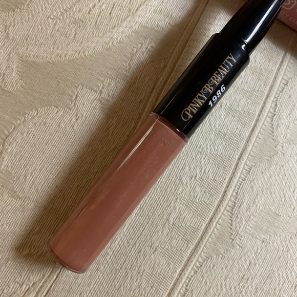Pinky B The Perfect Lip Combo Nude Lipgloss & Lip Liner Duo 1986 BNIB - Picture 5 of 12